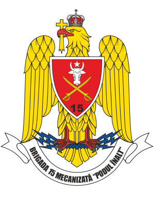 15th Mechanized Brigade Podul Înalt, Romanian Army.png