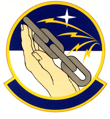 Coat of arms (crest) of the 2004th Communications Squadron, US Air Force