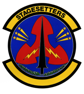 Coat of arms (crest) of the 384th Logistics Support Squadron, US Air Force