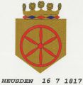 Wapen van Heusden/Coat of arms (crest) of Heusden