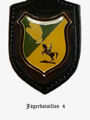 Coat of arms (crest) of the Jaeger Battalion 4, German Army