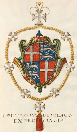Arms (crest) of Philibert de Naillac