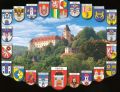 Czech heraldic postcard