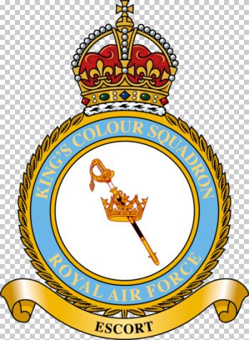 Coat of arms (crest) of the The King's Colour Squadron, Royal Air Force