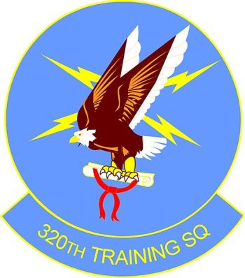 Coat of arms (crest) of the 320th Training Squadron, US Air Force