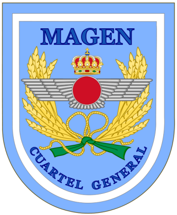 Coat of arms (crest) of the Air Force General Air Warfare Command, Spanish Air Force