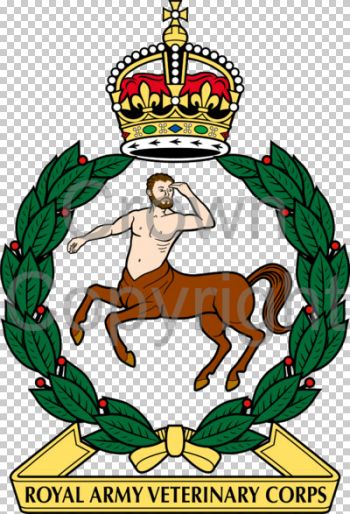Arms of Royal Army Veterinary Corps, British Army