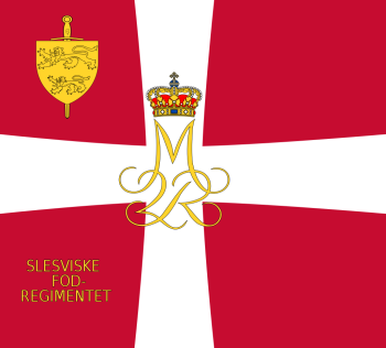 Arms of The Slesvig Foot Regiment, Danish Army