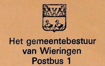 Wapen van Wieringen/Coat of arms (crest) of Wieringen