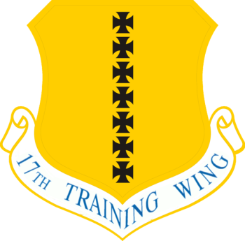 Coat of arms (crest) of the 17th Training Wing, US Air Force
