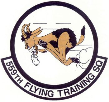 Coat of arms (crest) of the 559th Flying Training Squadron, US Air Force