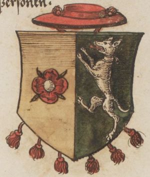 Arms (crest) of Jean de Maguelone