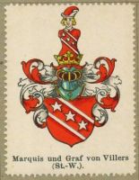 Wappen Marquis and Graf von Villers