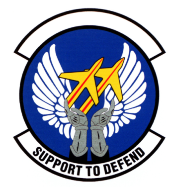 Coat of arms (crest) of the 85th Mission Support Squadron, US Air Force
