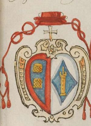 Arms (crest) of Pedro de Deza Manuel