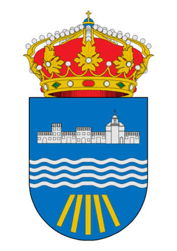 Escudo de Pueblonuevo del Guadiana/Arms (crest) of Pueblonuevo del Guadiana
