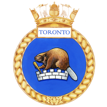 Coat of arms (crest) of the HMCS Toronto, Royal Canadian Navy