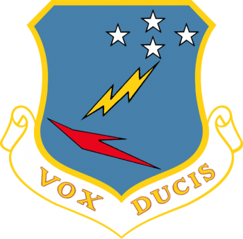 Coat of arms (crest) of the 1st Aerospace Communications Group, US Air Force