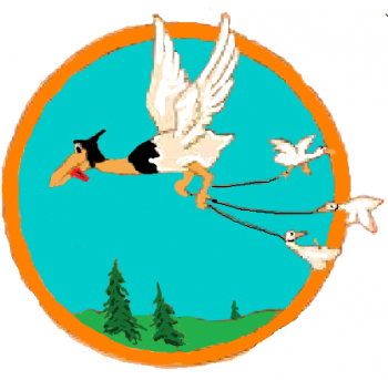 Coat of arms (crest) of the 38th Troop Carrier Squadron, USAAF