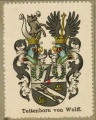 Wappen Tettenborn von Wolff