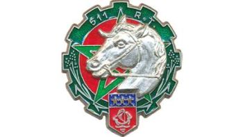 Blason de 511th Train Regiment, French Army/Arms (crest) of 511th Train Regiment, French Army