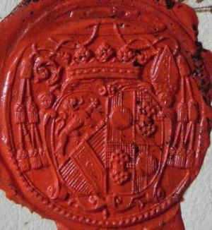 Seal of Johann Sigmund von Kuenburg