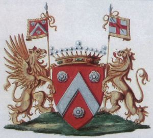 Wapen van 's Gravenwezel/Arms (crest) of 's Gravenwezel
