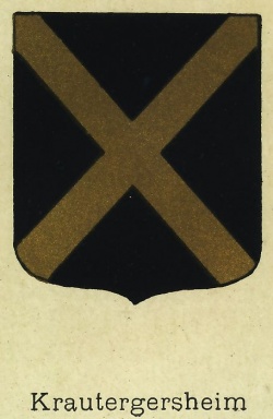 Blason de Krautergersheim/Coat of arms (crest) of {{PAGENAME