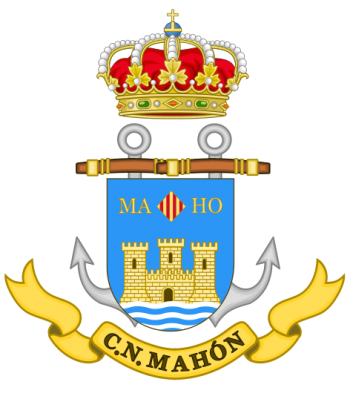 Coat of arms (crest) of the Naval Command of Mahón, Spanish Navy