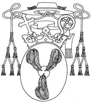 Arms (crest) of Ernst Adalbert von Harrach zu Rohrau