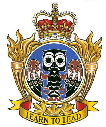 Coat of arms (crest) of the Regional Cadet Instructors School Pacific, Canada