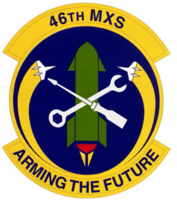 Coat of arms (crest) of the 46th Maintenance Squadron, US Air Force