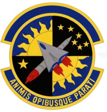 Coat of arms (crest) of the 857th Supply Squadron, US Air Force