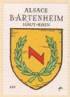 Blason de Bartenheim/Arms (crest) of Bartenheim