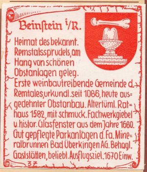 Wappen von Beinstein