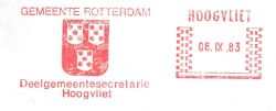 Wapen van Hoogvliet/Arms (crest) of Hoogvliet