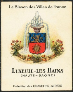 Blason de Luxeuil-les-Bains