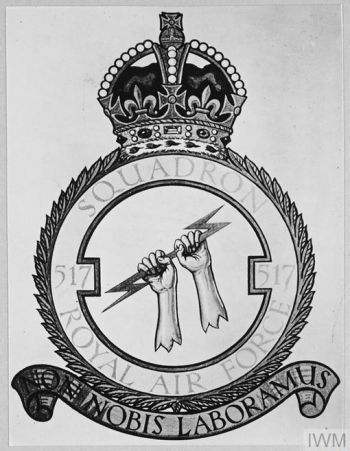 Coat of arms (crest) of the No 517 Squadron, Royal Air Force