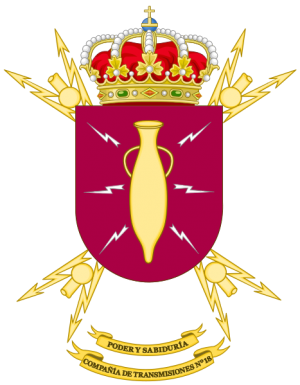 Signal Company No 18, Spanish Army.png