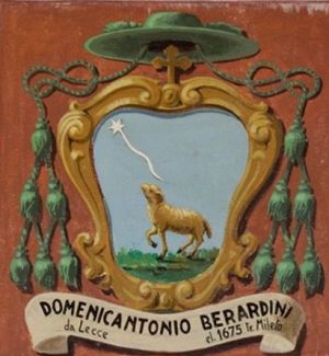 Arms of Domenico Antonio Bernardini