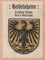 Wappen von Heidelsheim/Arms (crest) of Heidelsheim