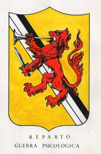 Coat of arms (crest) of the Psychological Warfare Unit, Italian Army