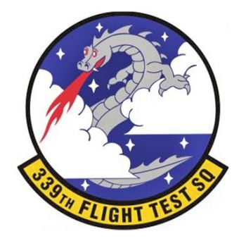 Coat of arms (crest) of the 339th Flight Test Squadron, US Air Force