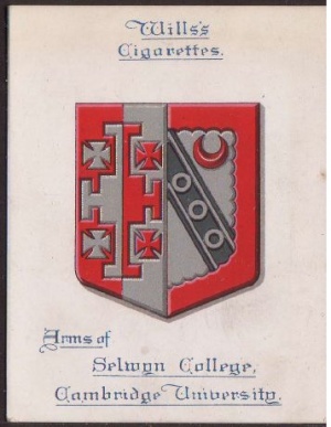 Arms of Selwyn College (Cambridge University)