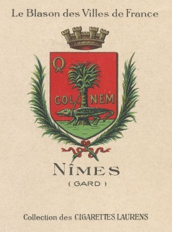 Blason de Nîmes/Coat of arms (crest) of {{PAGENAME
