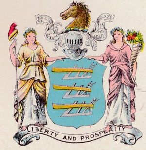 Coat of arms (crest) of New Jersey