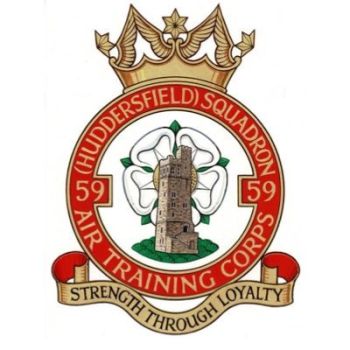Coat of arms (crest) of the No 59 (Huddersfield) Squadron, Air Training Corps