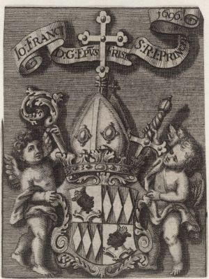 Arms of Johann Franz Eckher von Kapfing und Liechteneck
