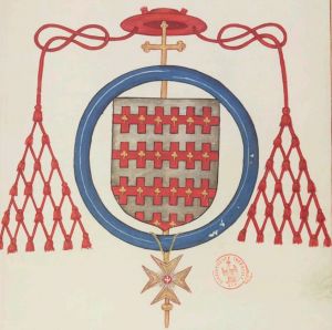 Arms of René de Birague