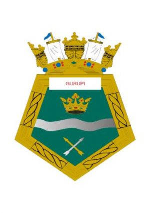 Coat of arms (crest) of the Patrol Ship Gurupi, Brazilian Navy